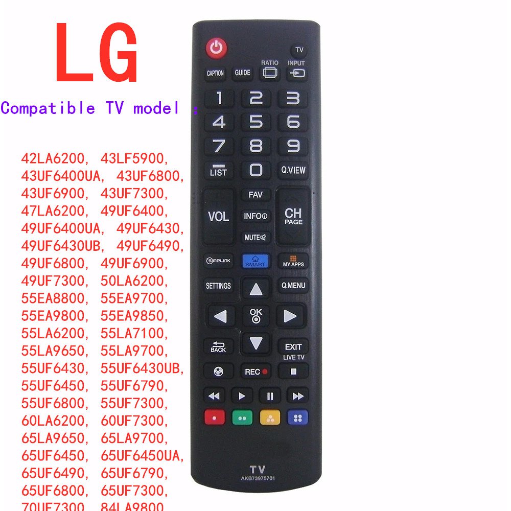 For LG TV Remote Control AKB73975701 AKB75055701 AKB73975702 ...