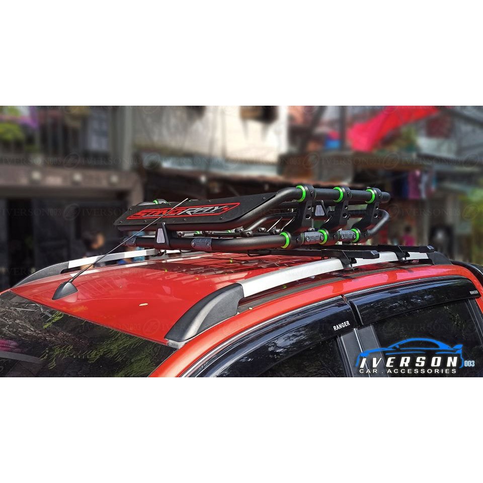 Ford Ranger Stingray 38x38 Roof Rack with Clip Type Crossbar Shopee Philippines