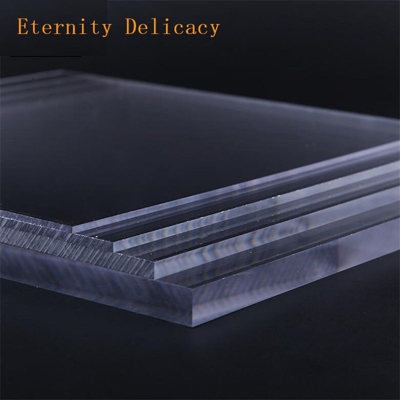 10Pcs/Lot Plexiglas Sheet Transparent Plexiglass Sheet Clear Plastic