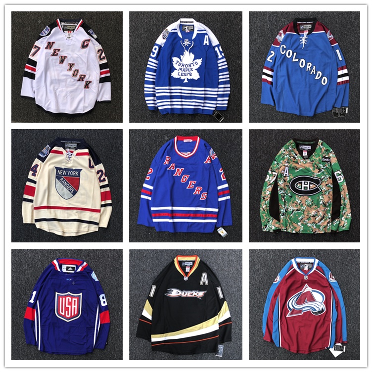Plus size hockey jersey cheap