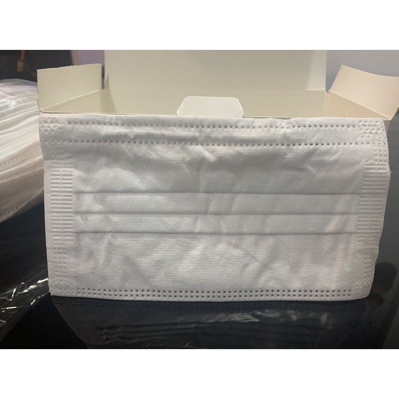 Chikool White Mask 3ply- Wide Strap, Good Quality - Already For Sale In ...