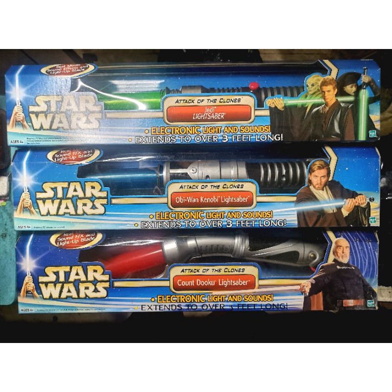 Star Wars Electronic Lightsabers (Hasbro) Shopee Philippines