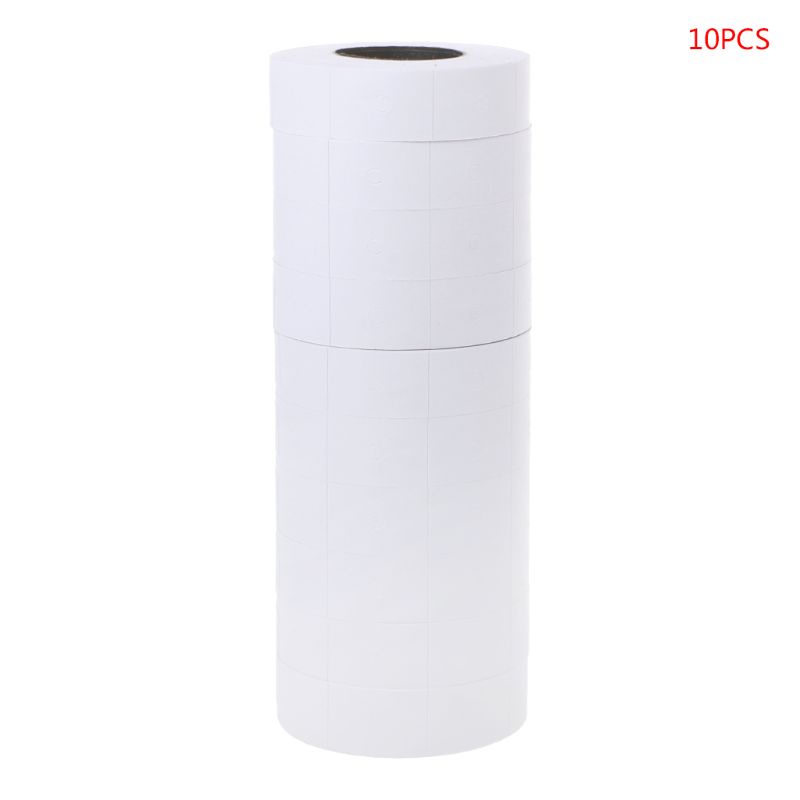 love* Price Label 10 Rolls Double Row Blank Record Marking Accessories ...