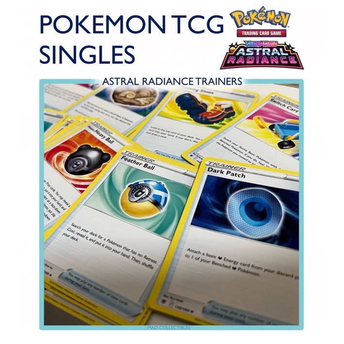 Pokemon TCG Singles Astral Radiance Trainer Cards Dark Patch