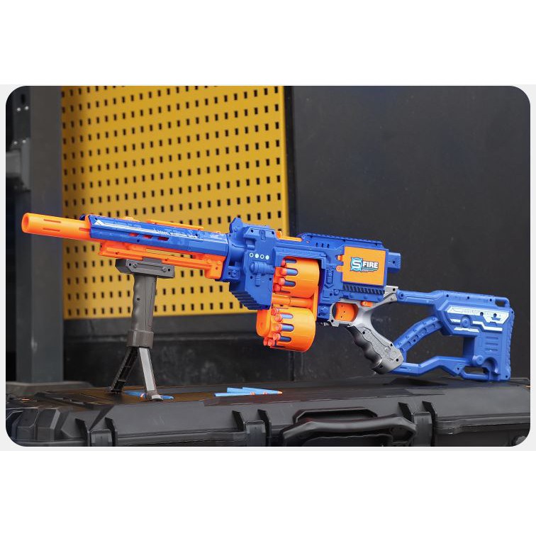 Semi auto deals nerf gun