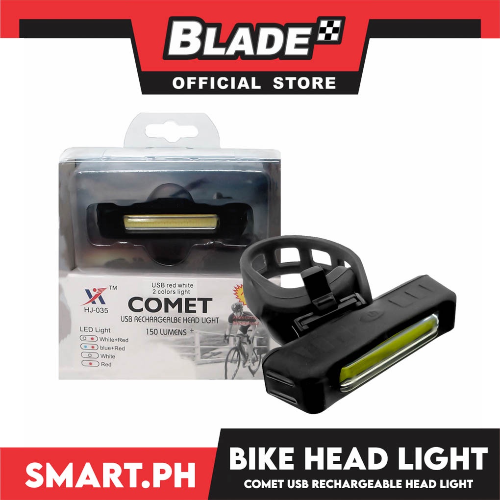 Comet usb rechargeable headlight sale