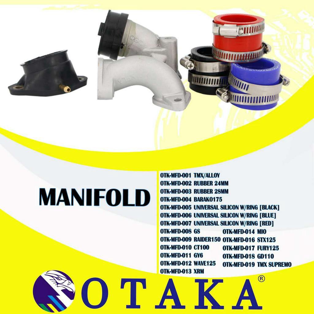 OTAKA Carburator Manifold Universal Intake Manifold Universal/XRM/GD110