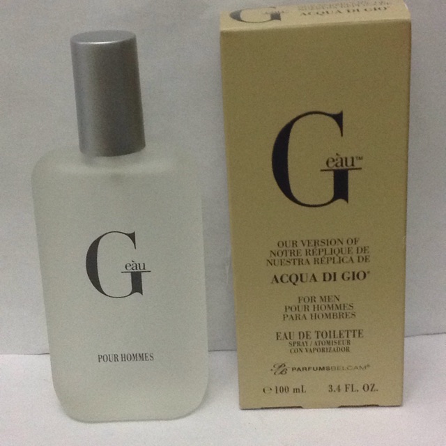 Geau Acqua Di Gio For Men ( 100 ml,) Shopee Philippines