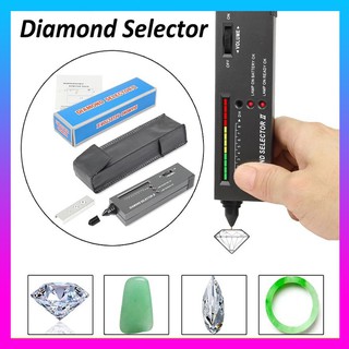 1pc Diamond Gems Tester Pen Portable Gemstone Selector Tool LED Indicator  Accurate Reliable Jewelry Test Tool Artificial Diamond Tester Machine For T