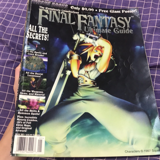 Final Fantasy VII - Versus Books Ultimate Guide PDF, PDF, Final Fantasy