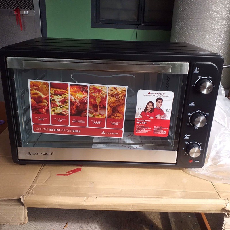 hanabishi oven 60 liters