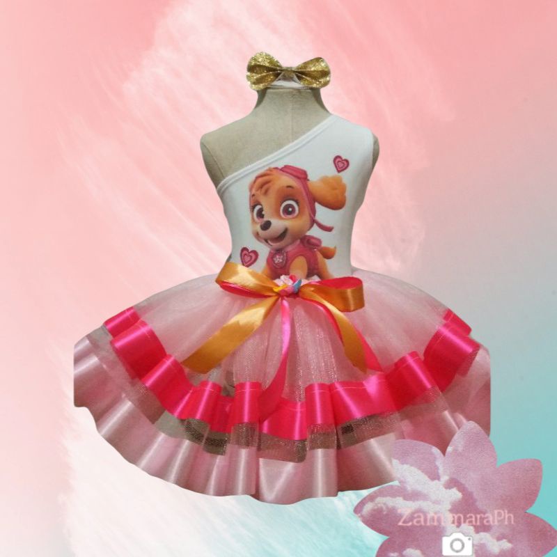 Paw patrol tutu outlet dress