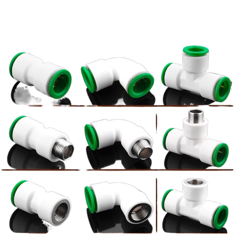 PPRPVCPE4 points 6 points 1 inch water pipe universal quick joint pipe