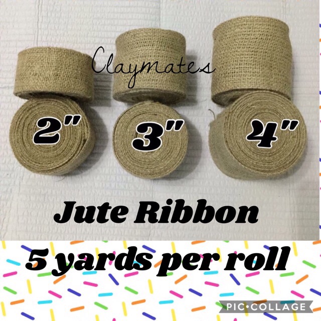 Jute Ribbon Roll (5 yards)