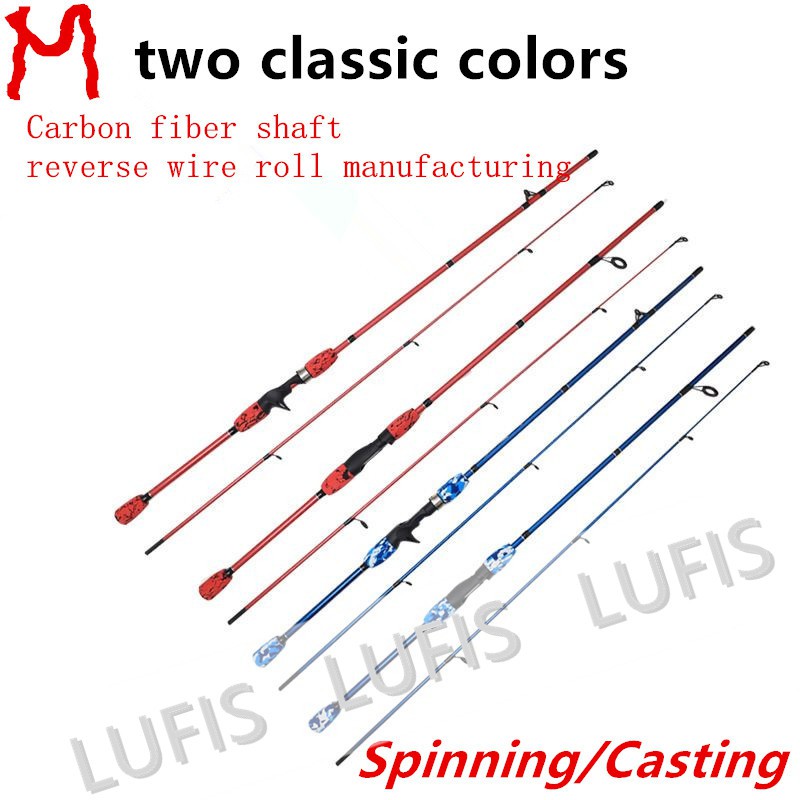1.8-2.1M sport plug style fishing rod Power Fishing Rod Solid Tip