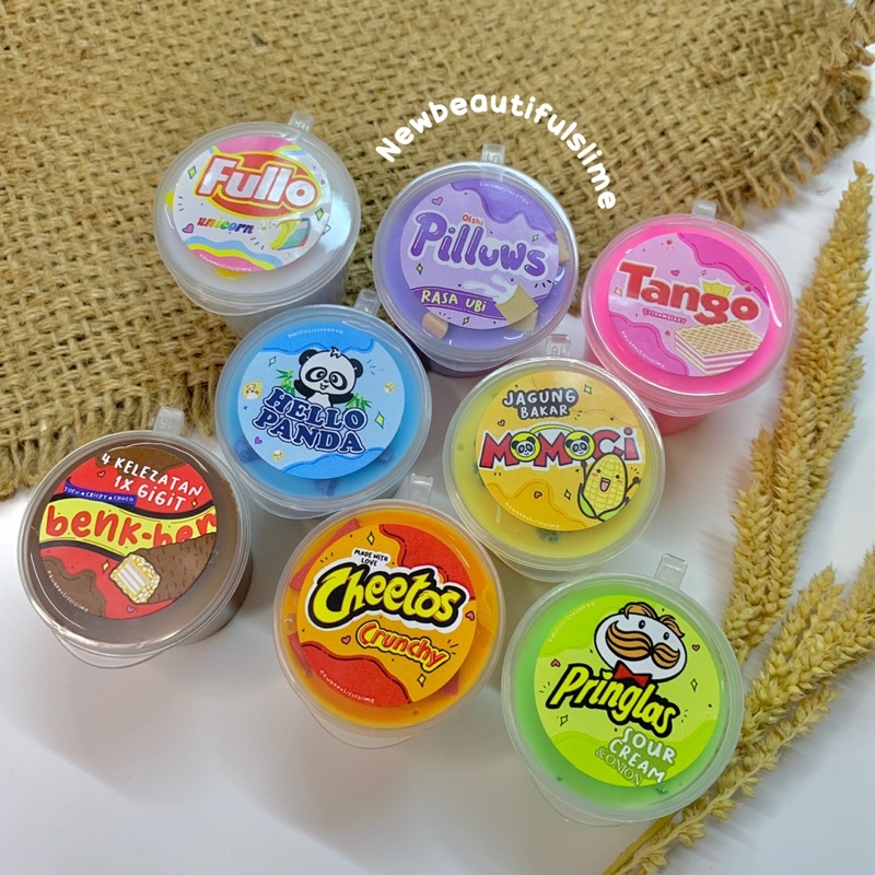 Snack SLIME TOFU 25ML BY NEWBEAUTIFULSLIME | Shopee Philippines