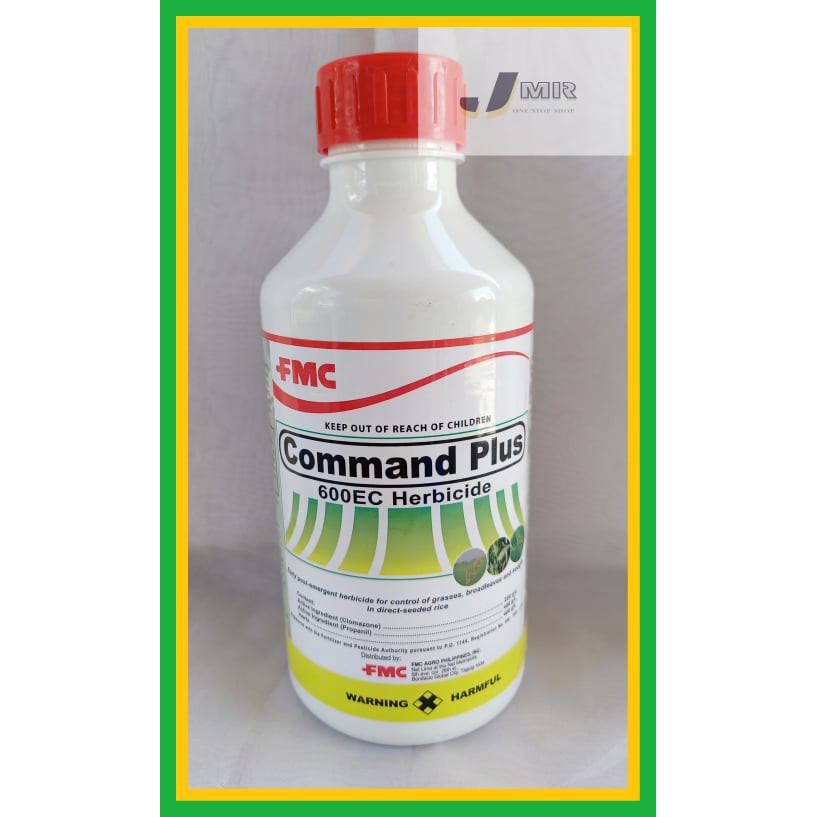 Command Plus 600EC Herbicide 1000ml | Shopee Philippines