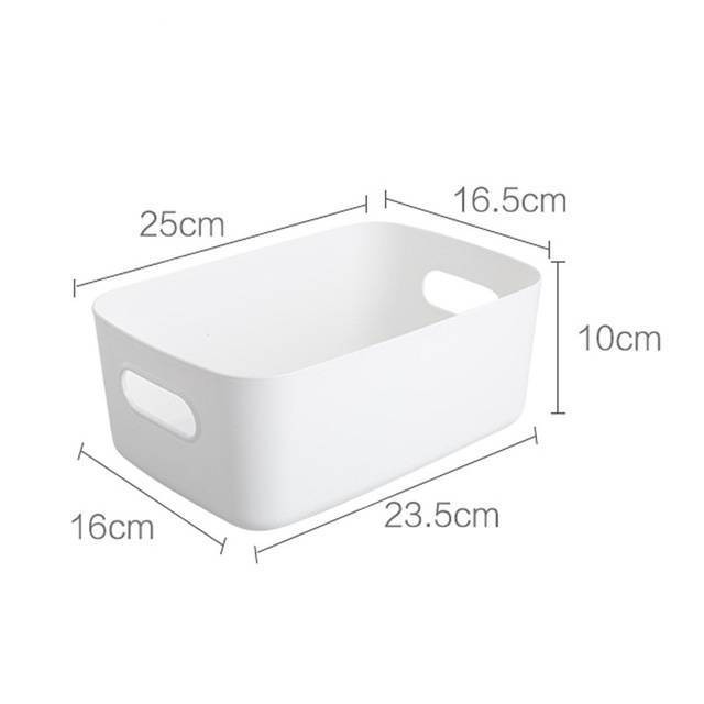 Kitchen Storage Box Organizer Office Snacks Sundries Portable Desk Clothing Cosmetics Storage