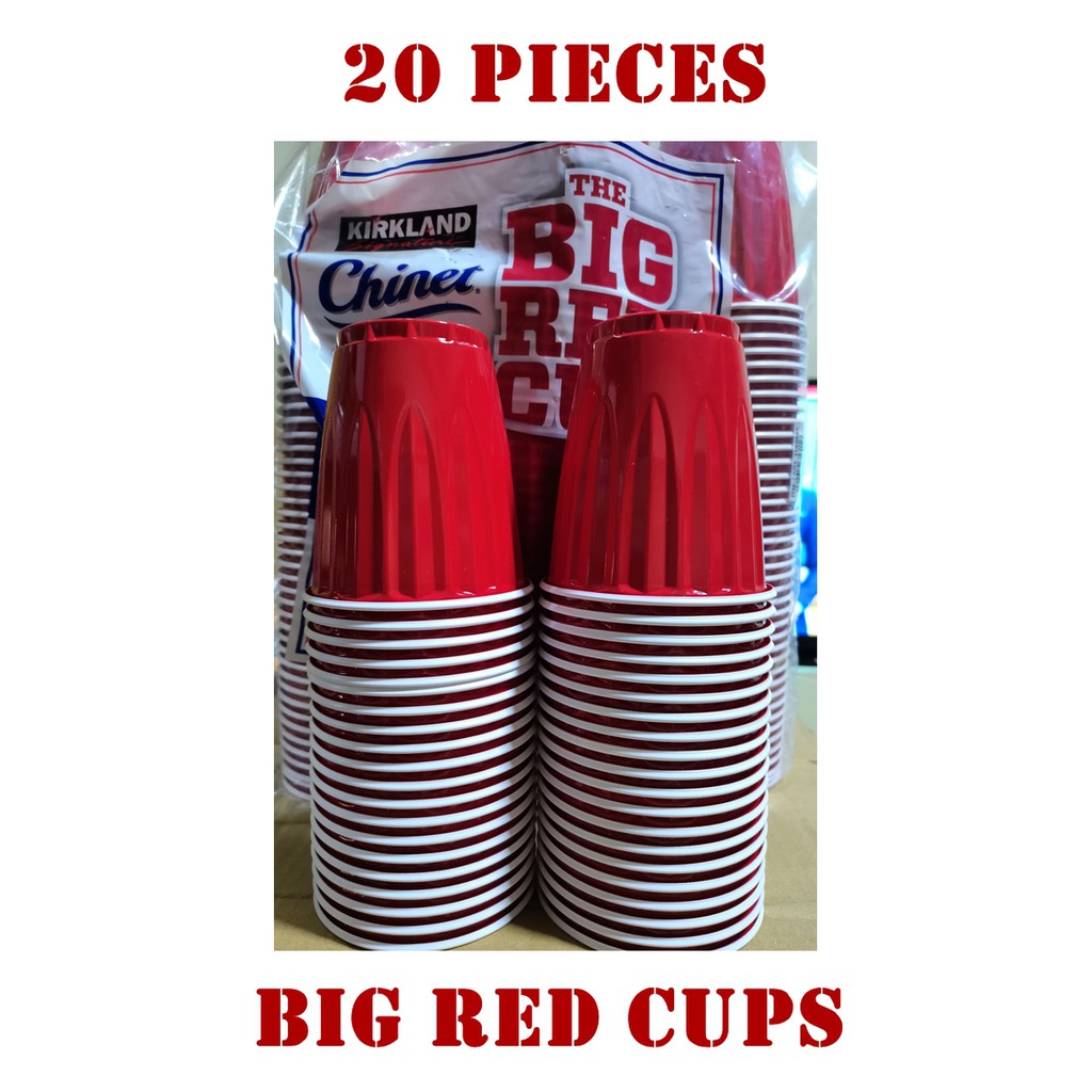  Kirkland Signature Chinet 18 Oz Red Plastic Cups