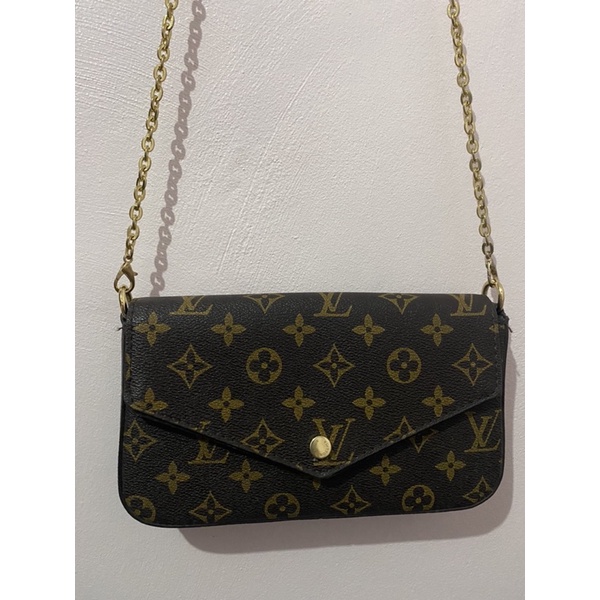 Lv felicie best sale pochette monogram