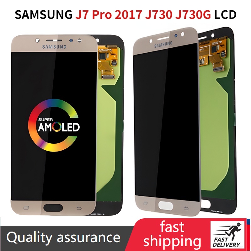 AMOLED LCD Monitor for Samsung Galaxy J7 Pro 2017 J730 SM-J730F J730FM ...