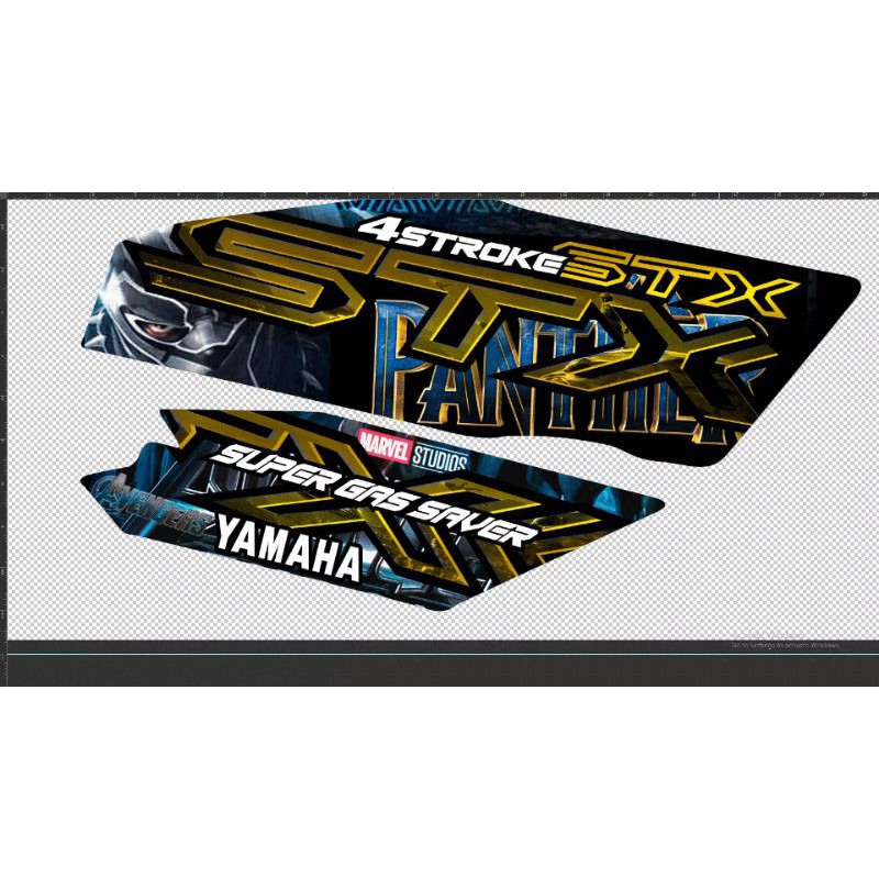 STX DECALS TANK AND SIDE COVER PANTHER | Shopee Philippines