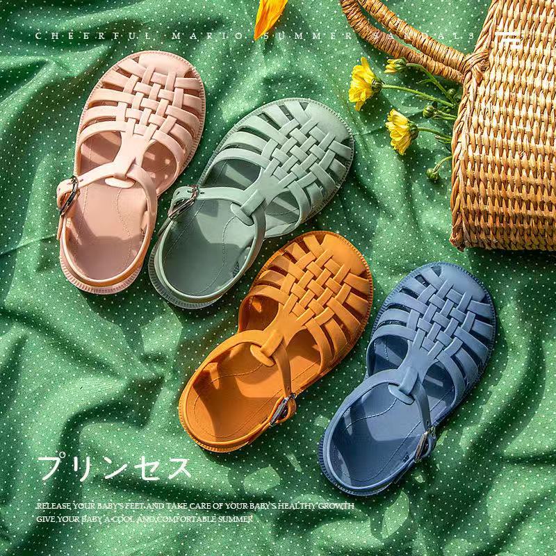 korea girl princess sandals non-slip soft sole COD# | Shopee Philippines