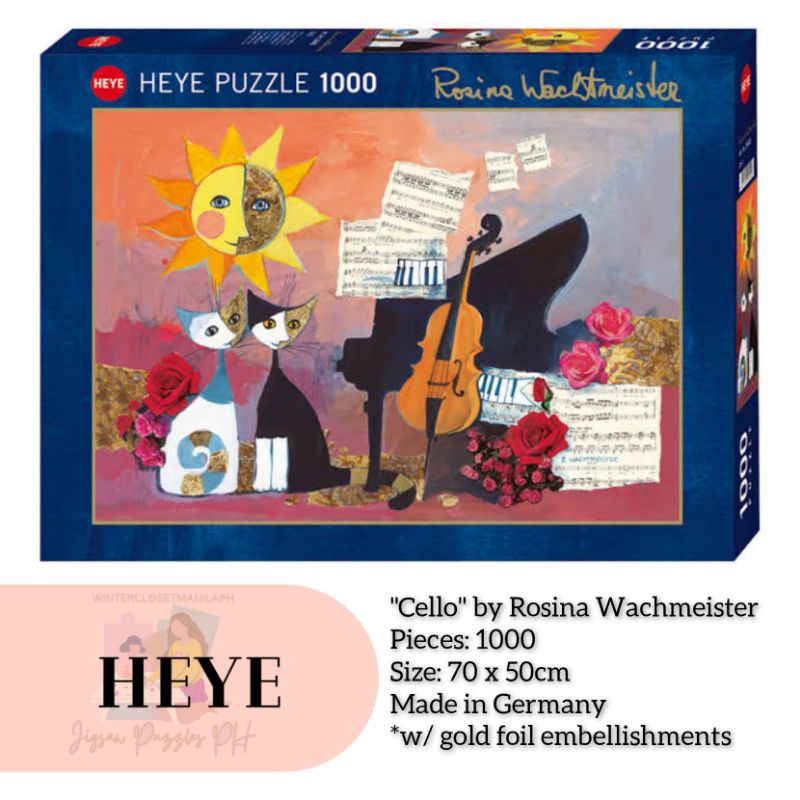 Puzzle 1000-Teile "Heye" ROSINA WACHTMEISTER" | Kaufen Auf Ricardo
