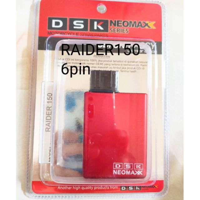 DSK RACING CDI assy.RAIDER150 (Fit For 1st gen and second gen) | Shopee ...