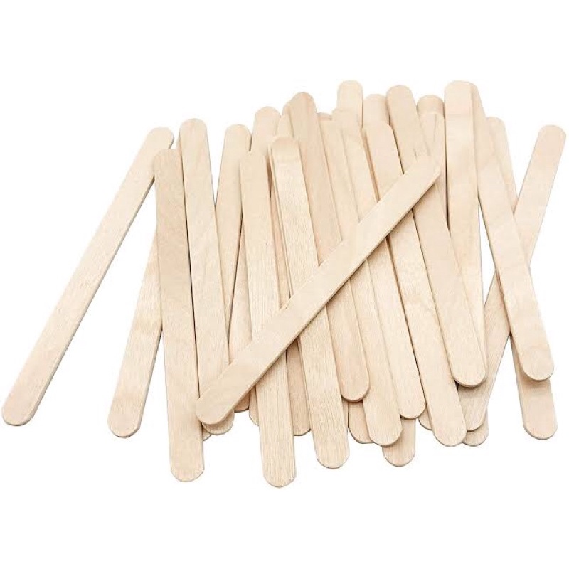 Plain Wooden Small Popsicle Sticks for Arts&Crafts or Ice Cream (20pcs