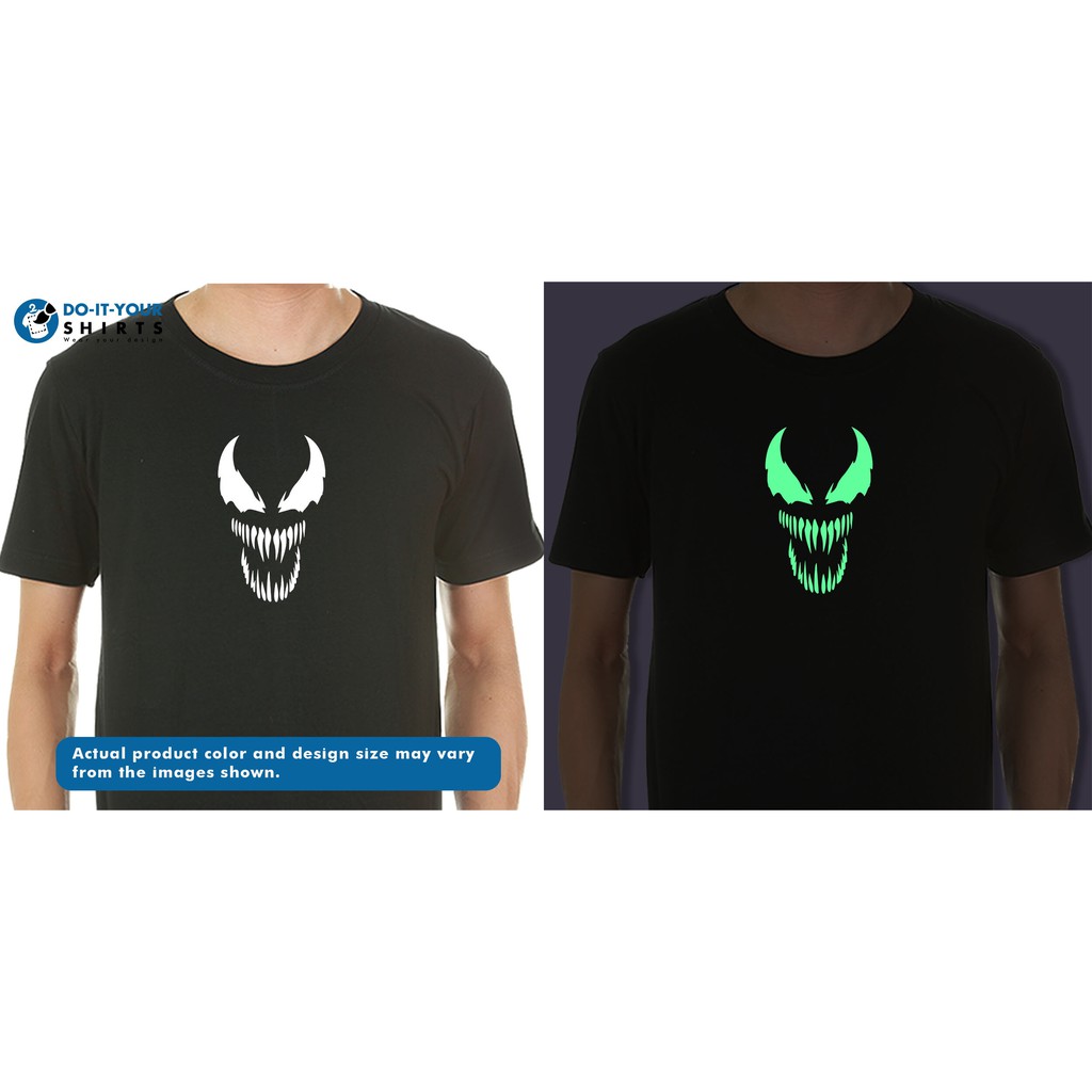 venom glow in dark t shirt