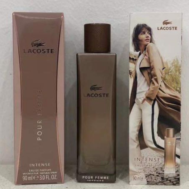 Lacoste pour femme intense 90ml hot sale