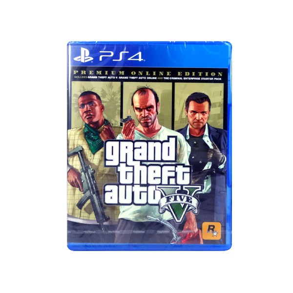 Grand Theft Auto V - Premium Online Edition (PS4)