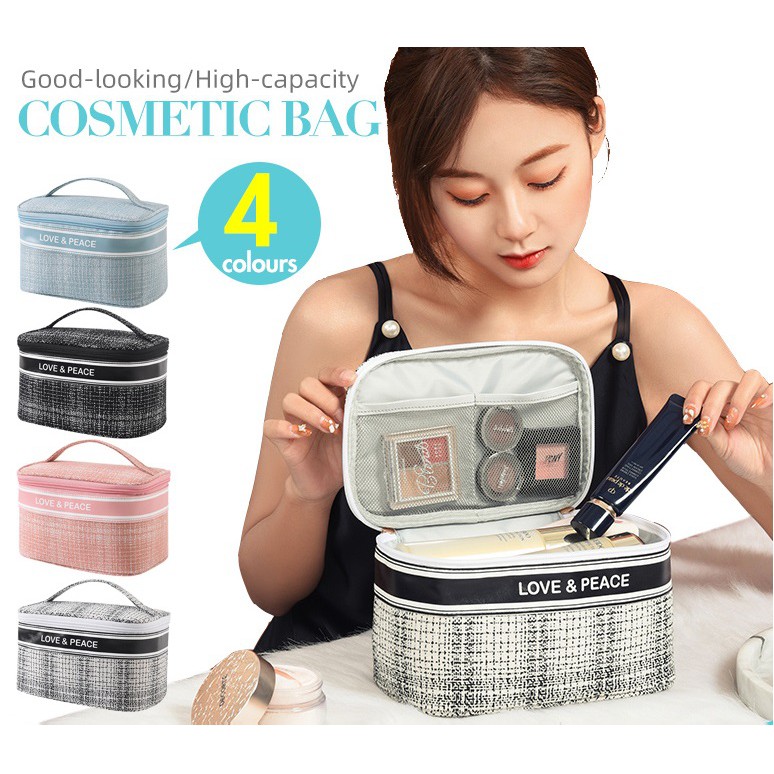 Travel Organizer Washbag Toiletries Cosmetics Make up Organizer Pouch
