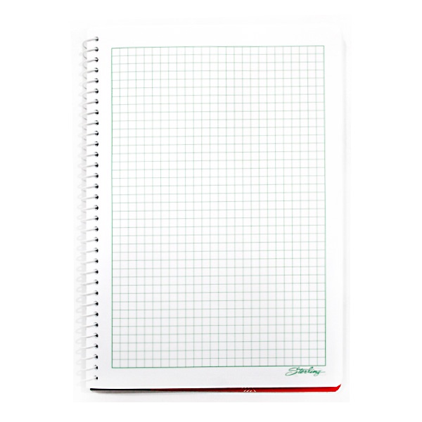 Sterling Math Notebook 100 Leaves Random Color | Shopee Philippines