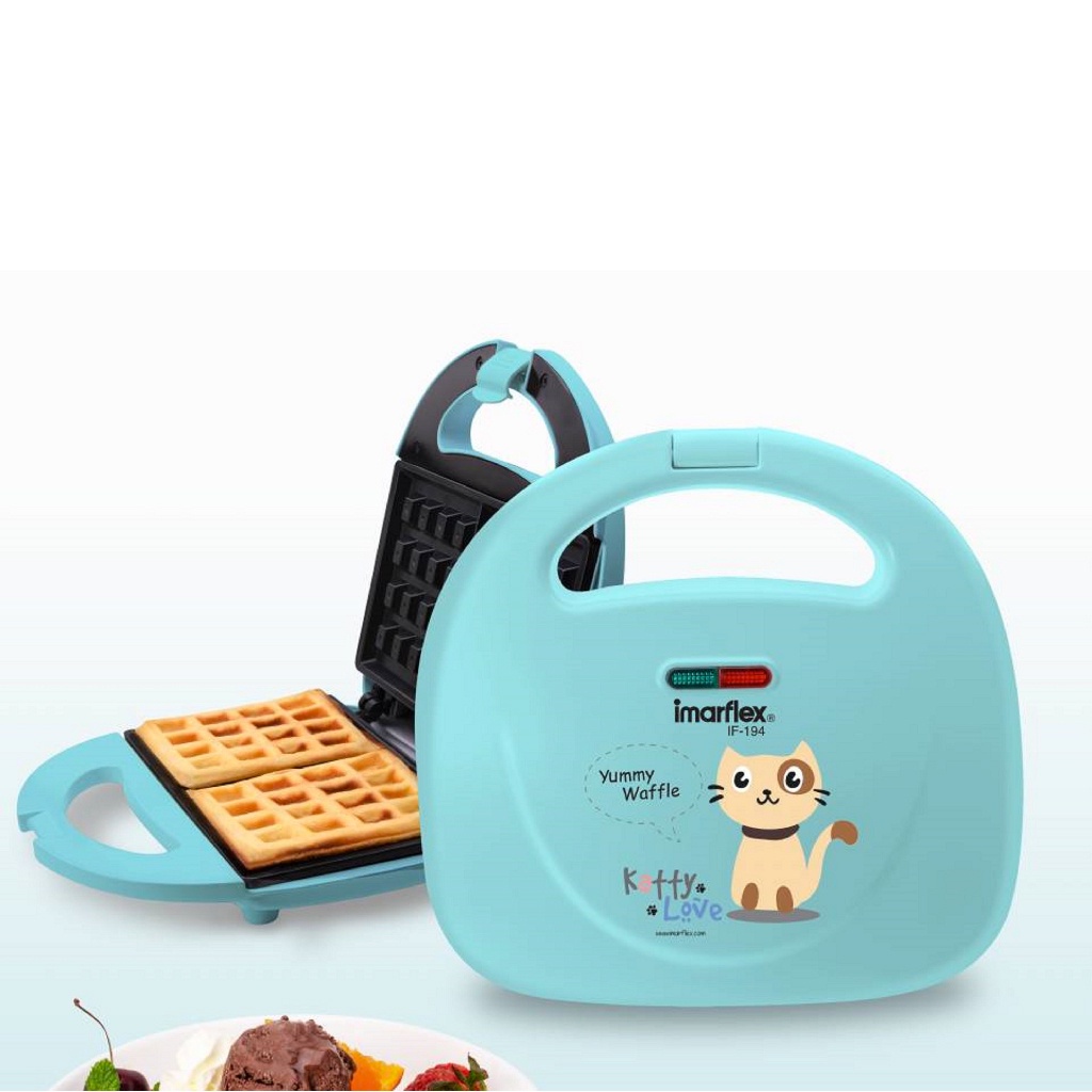 IMARFLEX Waffle Maker Model IF194 700W Shopee Philippines