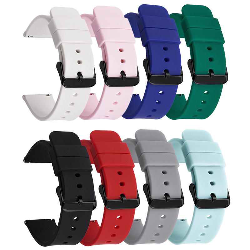 thumbnail: Amazfit Official Smart Watch Bands Replacement, 22mm Silicone Wristband Strap, Compatible With Bip 3 Pro, Bip U Pro, GTS 4 Mini, GTS 2 Mini, GTS 4, GTS 3, GTS 2, Thunder Black