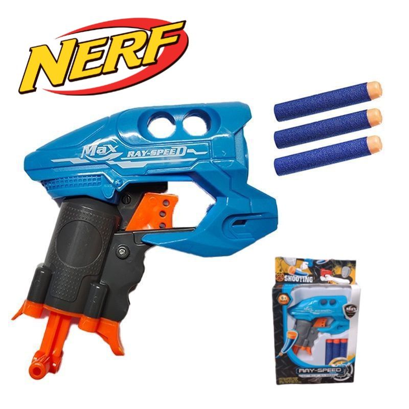 NERF SPEED SUPER MARS SOFT BULLET TOY GUN | Shopee Philippines