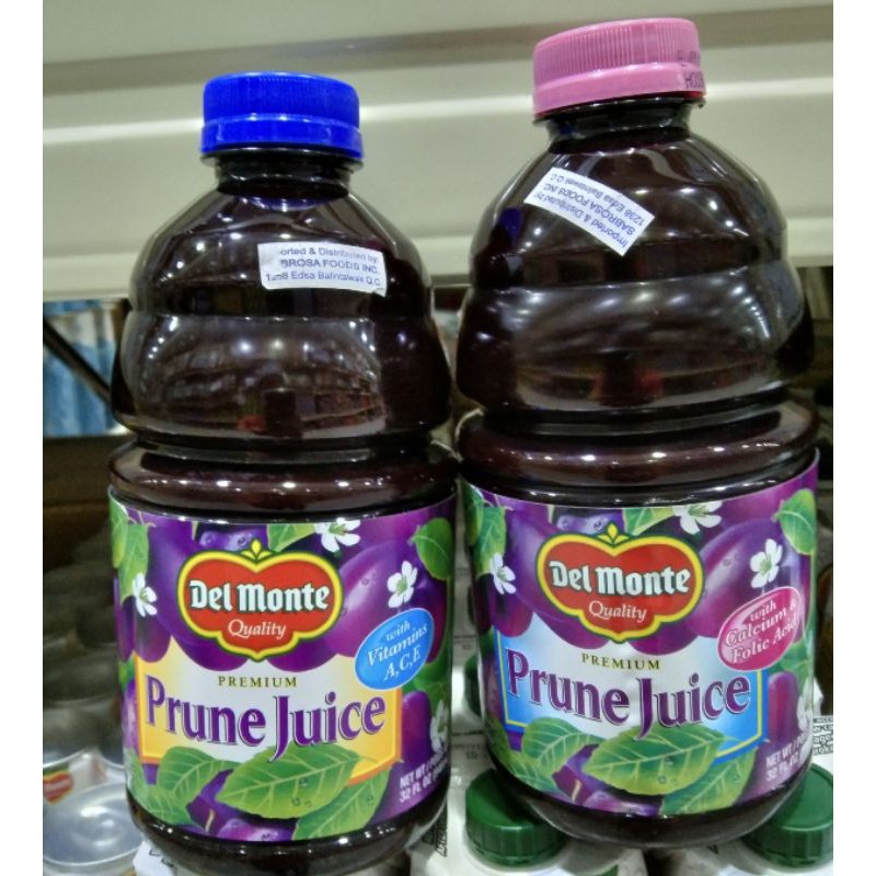 Delmonte Prune juice A,C,E, and Calcium with Folic acid Shopee Philippines