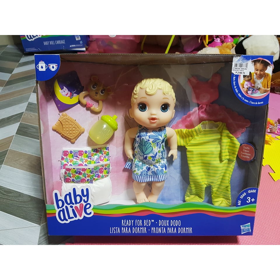 Baby alive ready hotsell for bed baby doll