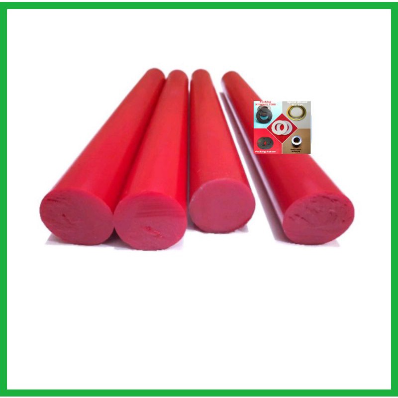 MERAH Polyurethane Rod (PU Red Bar) 35mm x 50CM | Shopee Philippines