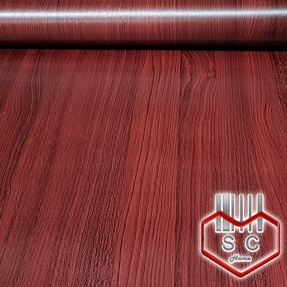 Wall Sticker Premium Rosewood Series 45cmX10m approx Self Adhesive 3D Waterproof PVC Wallpaper