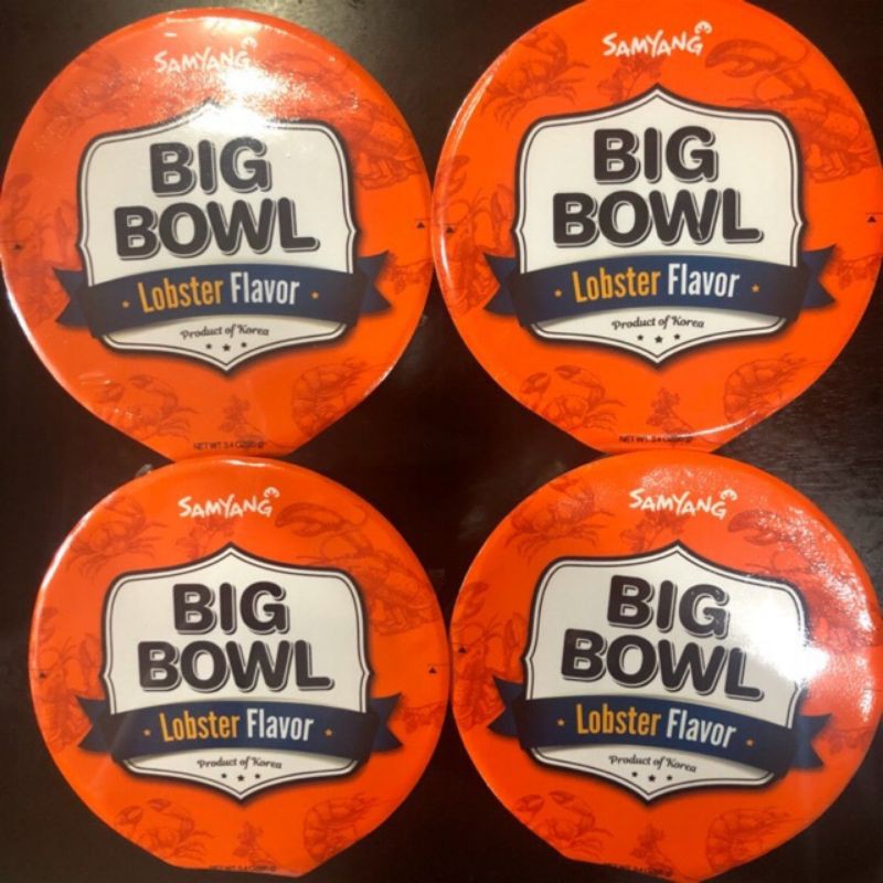 Big bowl lobster and chicken flavor ramen noodles1 box Shopee Philippines