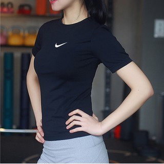 Women Breathable Mesh Yoga Tops Short Sleeves Running Sport Fitness T-Shirt
