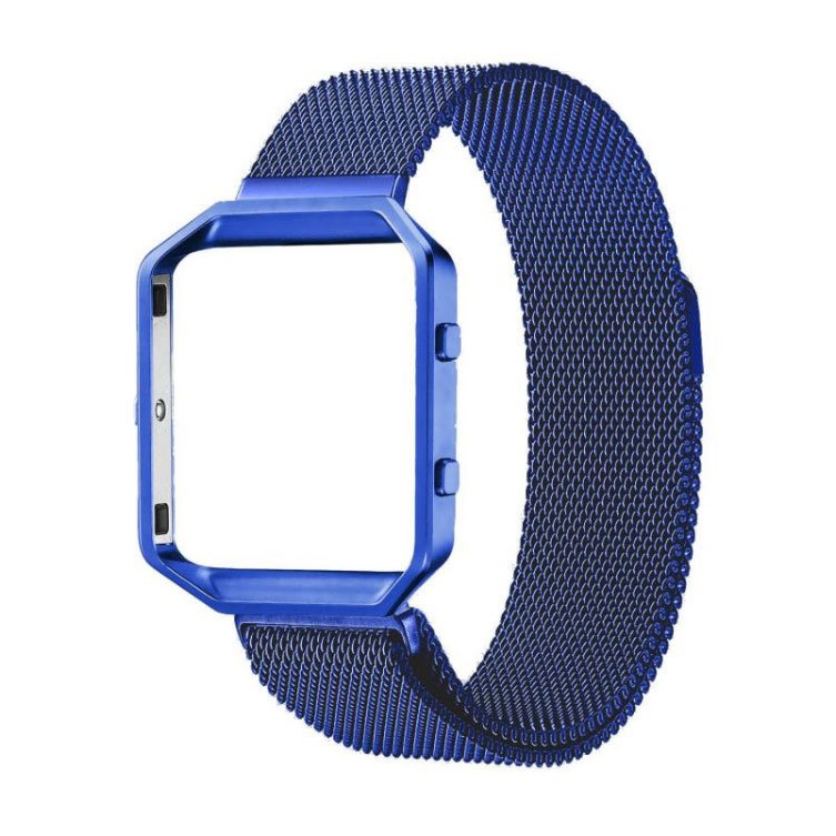 Milanese Strap with Frame for Fitbit Blaze Stainless Steel Watch