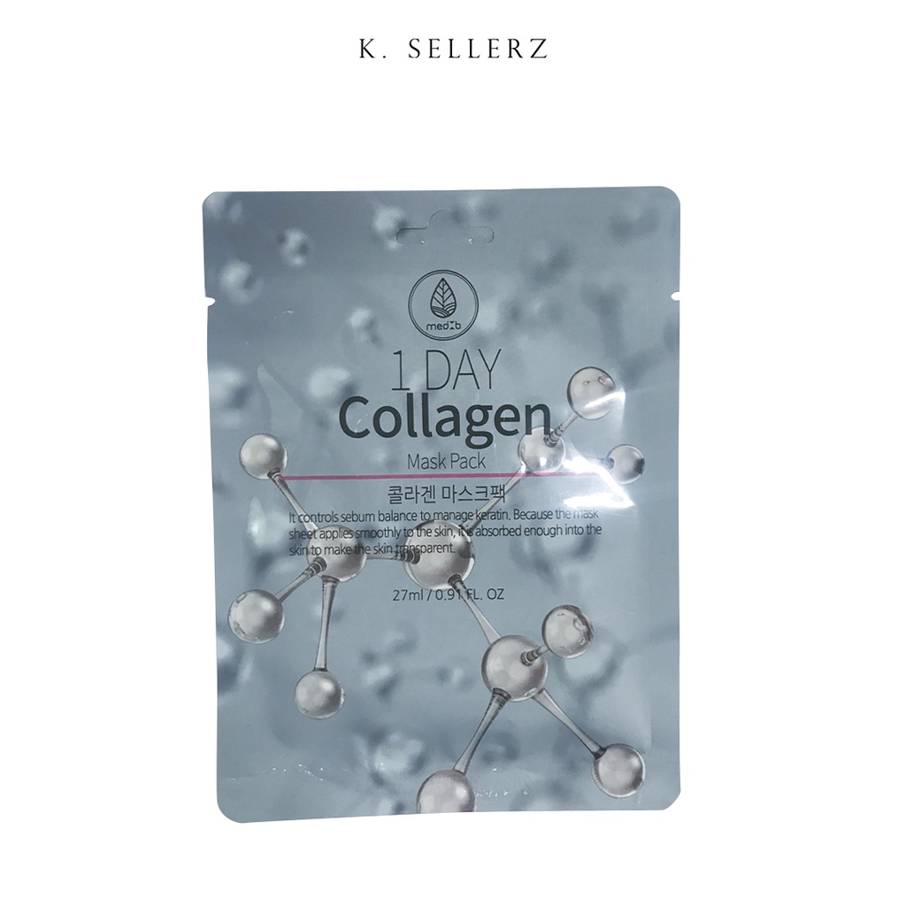 1 DAY Collagen Mask Pack Shopee Philippines