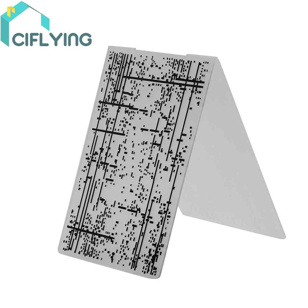 1pc Plastic Embossing Folder Template For Scrapbooking DIY Photo Album ...