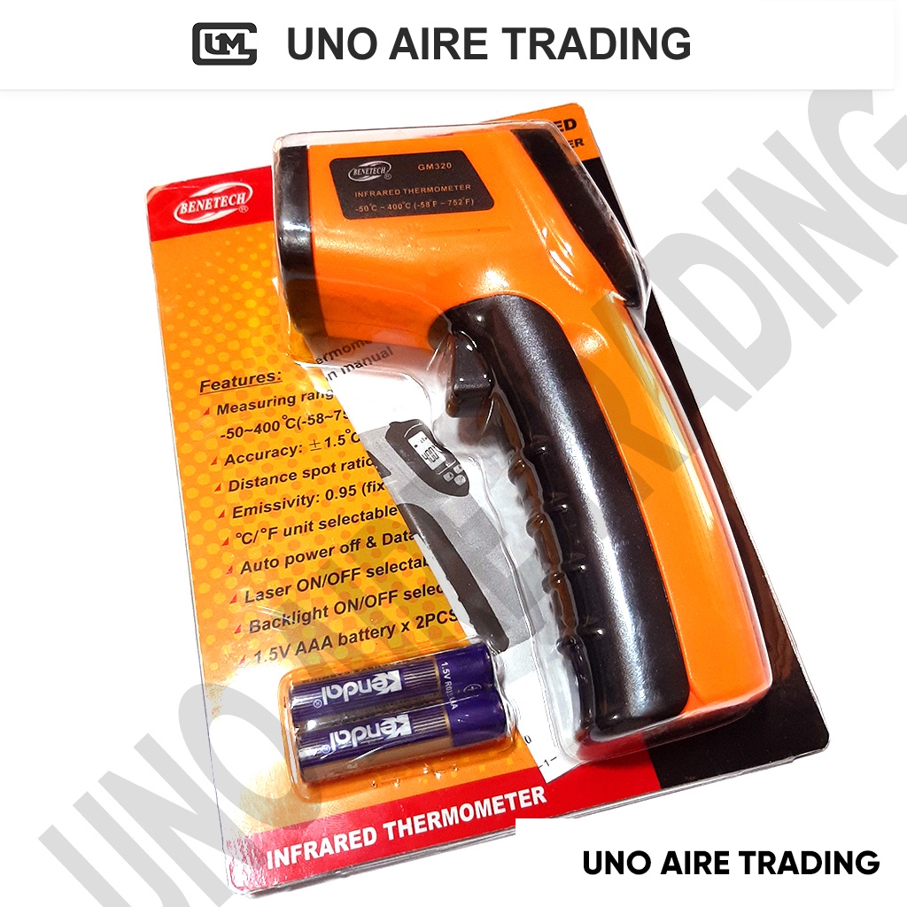 Aircon Thermometer Gun Infrared Non Contact for Aircon Thermogun with LASER Shopee
