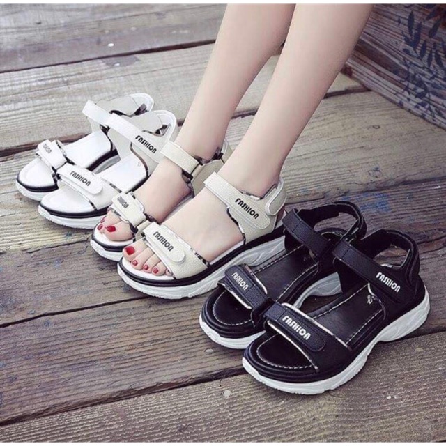 Korean discount sandals shopee