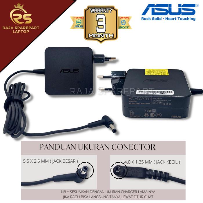 Original Asus A455l X450c A450l Adp 65dw C 65w Laptop Charger Adapter Shopee Philippines 4324